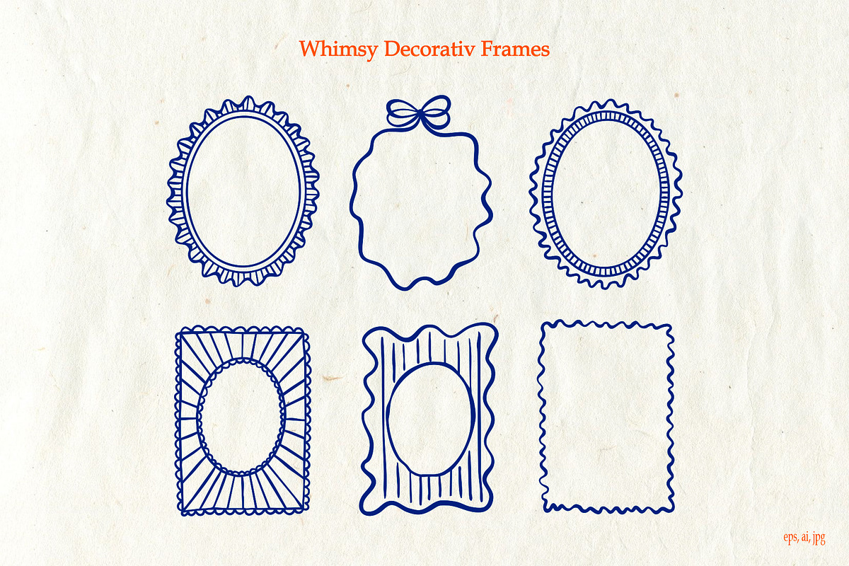Whimsical Wine Doodle Pack, a Food Illustration by SunnJaneArt (Photo 11 of 16)