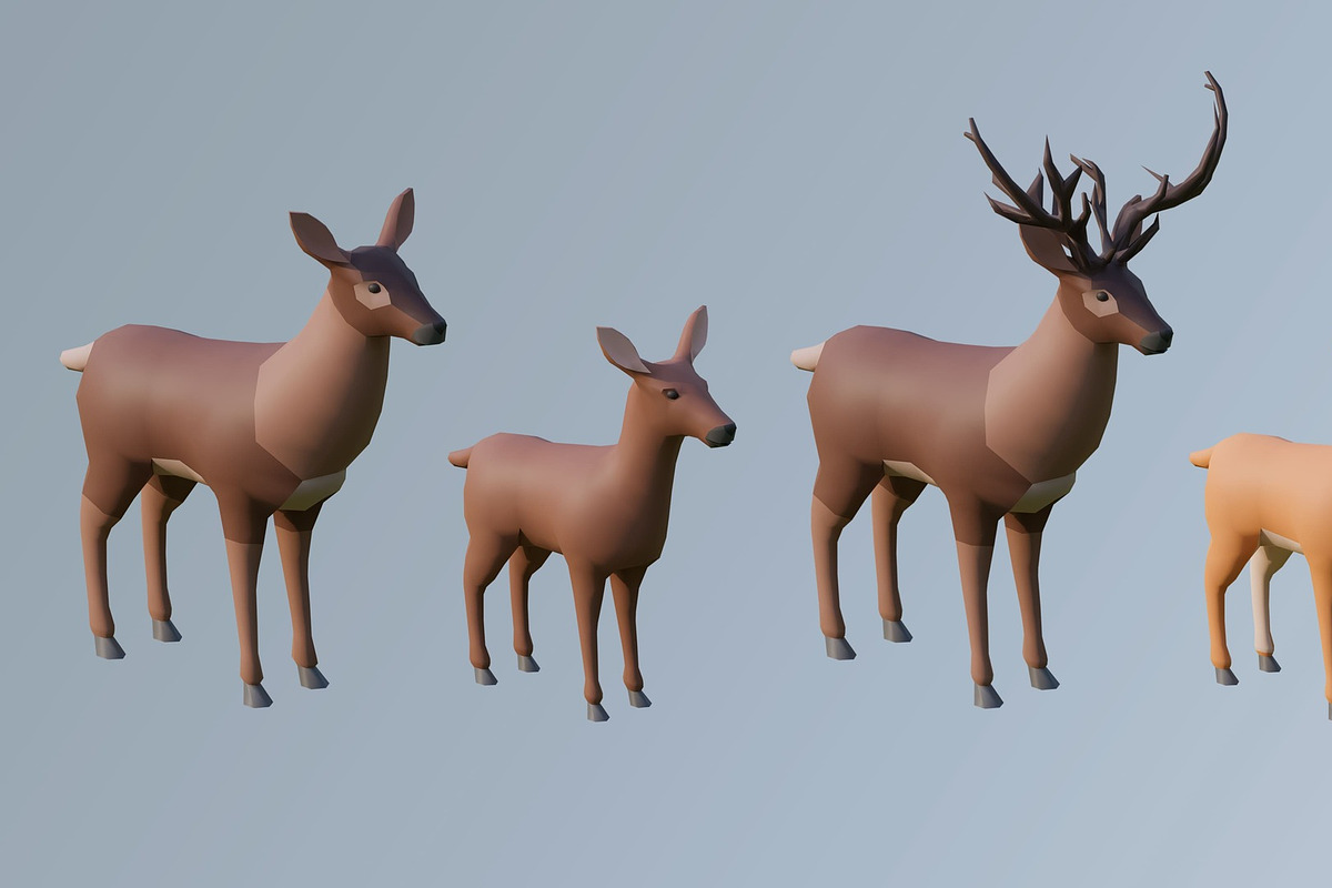 Animals 1, an Animal 3D Model by ithappy (Photo 16 of 32)