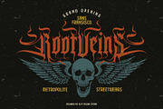 Burn Till Black Typeface, a Blackletter Font by alit design (Thumbnail 5 of 20)