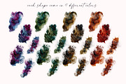 Fluid ink collection, a Texture Graphic by Mona Ahmed (Thumbnail 3 of 14)