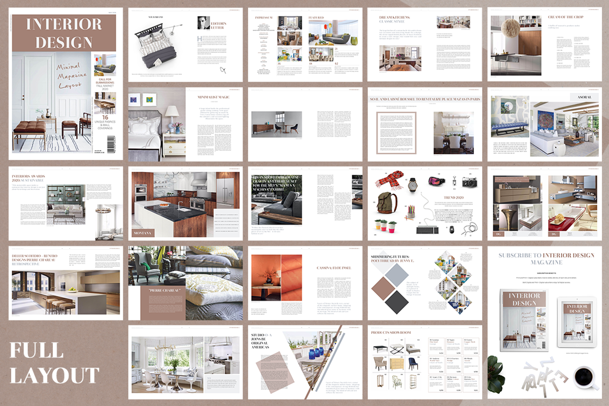 INTERIOR DESIGN Magazine, a Magazine Template by Boris Cupac (Photo 24 of 25)