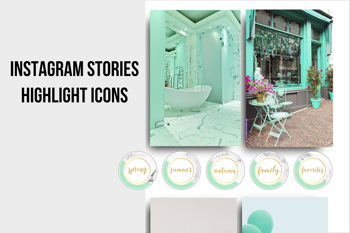 Instagram Stories Highlight Icons, an Icon by pixelonix (Photo 1 of 3)