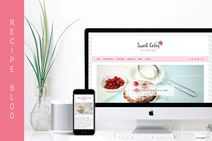 Sweet Cake - Food WordPress Theme