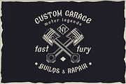 10 Vintage Font Families Bundle #3, a Blackletter Font by Fractal fonts & graphics (Thumbnail 26 of 67)