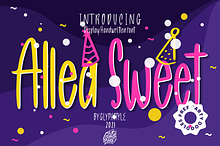 Allea Sweet Display Handwritten