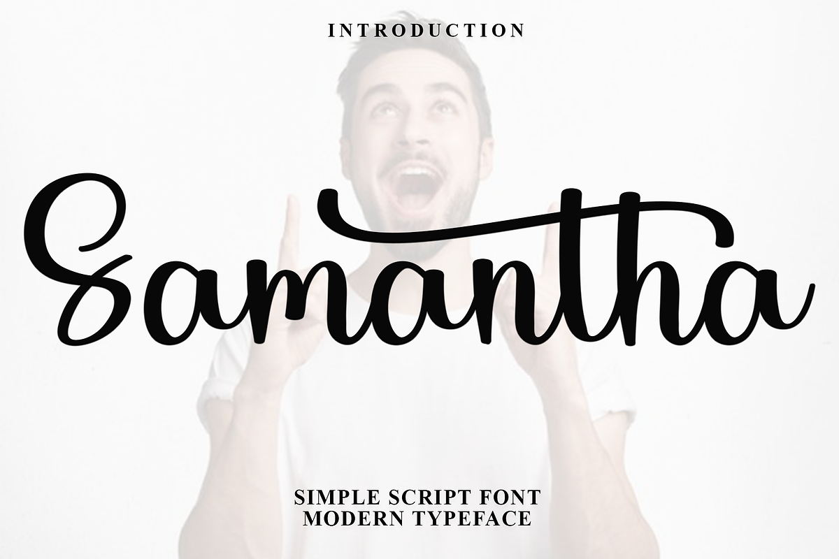 Samantha, a Handwritten Font by FreshTypeINK (Photo 1 of 8)