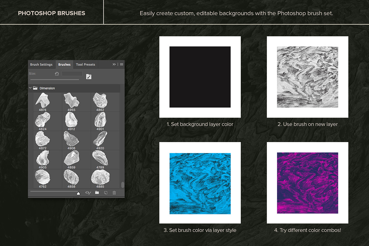 Dimension: 30 Abstract 3D Shapes, a Texture Graphic by Chroma Supply (Photo 3 of 13)