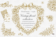 Golden Baroque Wedding collection, a Decorative Illustration by marie dricot (Thumbnail 1 of 9)