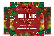 Christmas Flyer, a Flyer Template by AfzaalGraphics (Thumbnail 1 of 2)