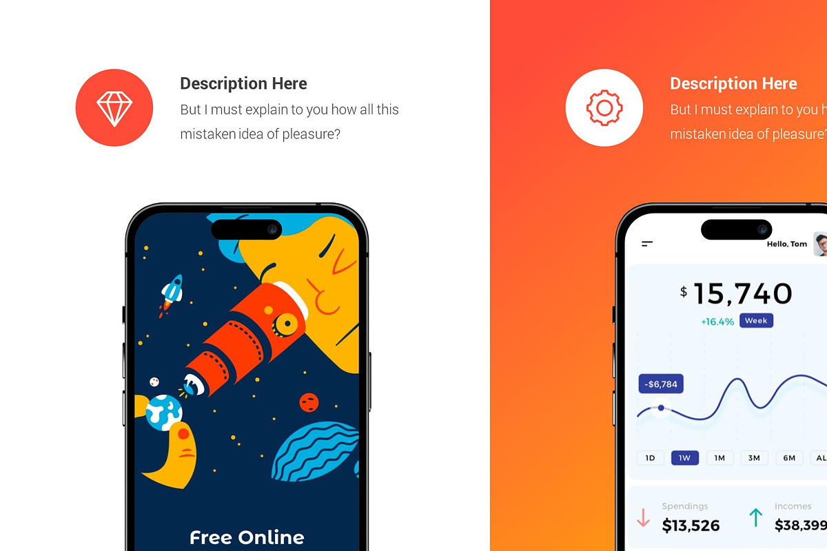 Devices Mockup Tools PowerPoint, a Presentation Template by Presentation Templates (Photo 11 of 13)
