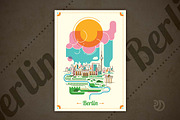 Set of illustrated cities, a Person Illustration by Radoman (Thumbnail 3 of 6)