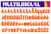Gamure - Playful Bold Display Font, a Sans Serif Font by CuratedType Studio (Thumbnail 7 of 10)