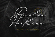 Rearles Harthone || Monoline Script, a Script Font by Idea Studio (Thumbnail 1 of 5)