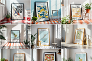 35 Kitchen Frames Mockup PSD Bundle, a Mockup by MockupShopi (Thumbnail 4 of 9)