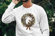 Vintage Australian Christmas Wreath, an Object Graphic by UniqueMe (Thumbnail 4 of 6)