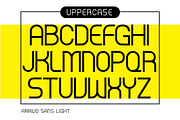 Arrivo Sans Light - Modern Sans Font, a Sans Serif Font by CuratedType Studio (Thumbnail 4 of 9)