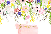 Sunny Easter bunny Watercolor, an Illustration by LABFcreations (Thumbnail 14 of 17)