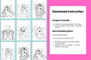 15 pages Unicorn coloring pages, an Animal Illustration by MS Designer (Thumbnail 3 of 3)