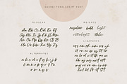Georgi Town Script Font Family, a Font by Creativeqube Design (Thumbnail 8 of 8)