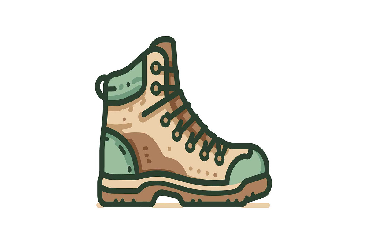 Adventure Hiking Bag Icons, an Object Graphic by yasushie (Photo 14 of 16)