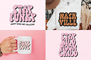 Retro Font Bundle | 14 Groovy Fonts, a Font by KA Designs (Thumbnail 4 of 11)