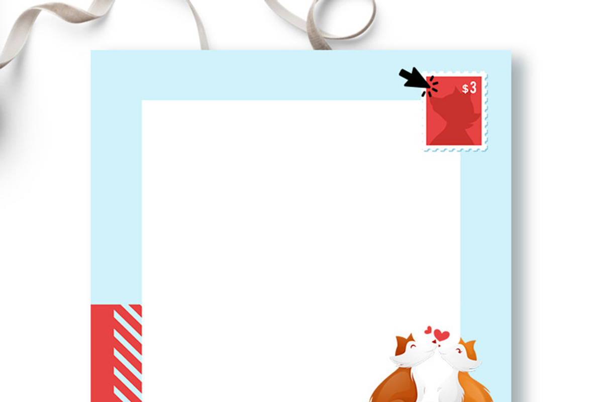 Printable Pet Love Note Cards, an Animal Illustration by Sniff Design Studio (Photo 5 of 5)