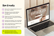 Esthetician Website Template, a Squarespace Template by Template Twist Shop (Thumbnail 6 of 10)