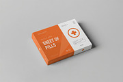 Pills Box Mock-up, a Packaging Mockup by zippypixelstudio (Thumbnail 7 of 9)