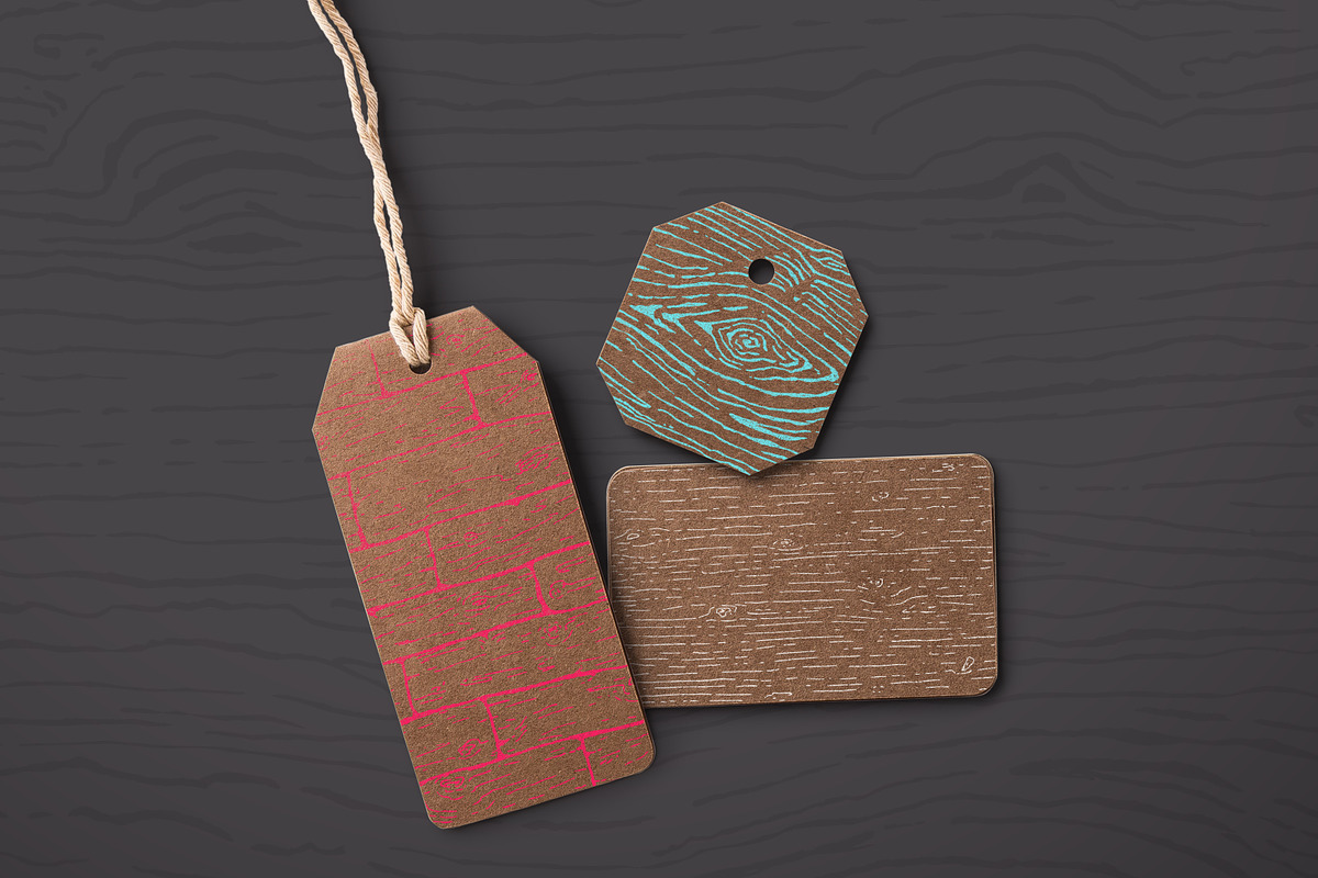 3 Seamless Wood Grain Patterns, a Pattern Graphic by Nic Channon (Photo 2 of 6)