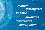 BLANK - Sci Fi Font ( 2 Font), a Font by Akdesain (Thumbnail 4 of 6)