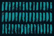 Set of Vector grunge brush strokes, a Brush Add-On by Warm Snow (Thumbnail 3 of 6)