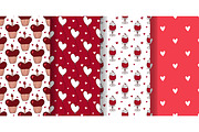 Hearts Valentine's Day print set, a Pattern Graphic by Tati_Kli (Thumbnail 6 of 9)