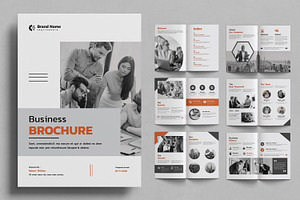 Corporate Business Brochure Template, a Brochure Template by ContestDesign