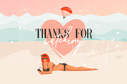 On The Beach, an Animal Illustration by Anastasy_helter (Thumbnail 11 of 11)