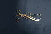 Hair Saloon Shop Logo Template, a Branding & Logo Template by FusionadCreates (Thumbnail 5 of 5)