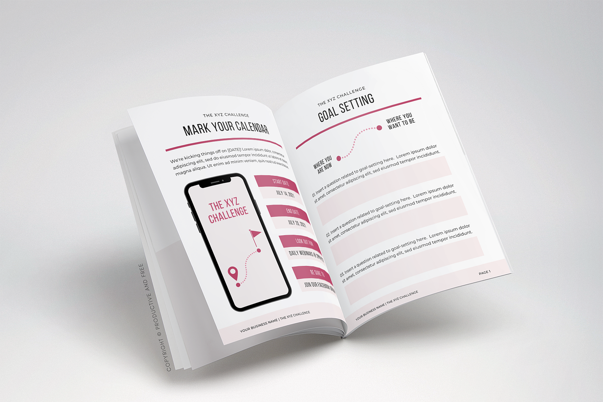 7-Day Lead Magnet Challenge Bundle, an Email Template by ProductiveandFree (Photo 14 of 19)