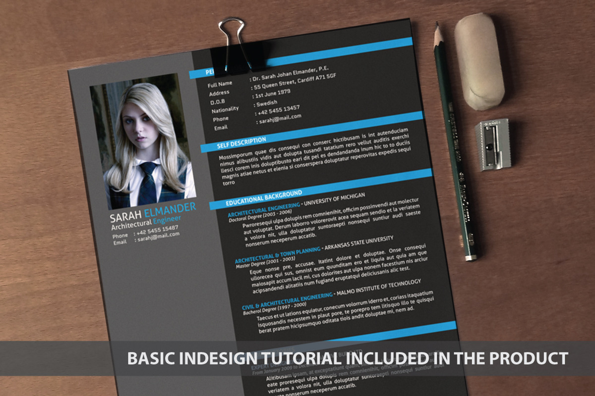 General Resume Templates, a Resume Template by voryu (Photo 9 of 10)