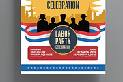 Labor Day Celebration Poster, a Flyer Template by MightyDesign (Thumbnail 3 of 6)