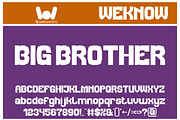Monster Truck font, a Font by weknow (Thumbnail 2 of 8)