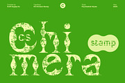 CS Chimera Stamp, a Serif Font by Craft Supply Co. (Thumbnail 1 of 8)
