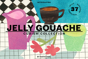 Jelly Gouache Textures