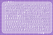 Hevilla - Y2k Display Font, a Sans Serif Font by MaikoHatta (Thumbnail 3 of 7)
