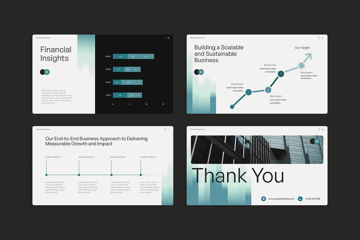 CoreDeck Business Keynote Template, a Presentation Template by Premast (Photo 3 of 3)