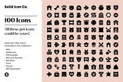 Pets Icons, a Solid Icon by Solid Icon Co (Thumbnail 5 of 6)