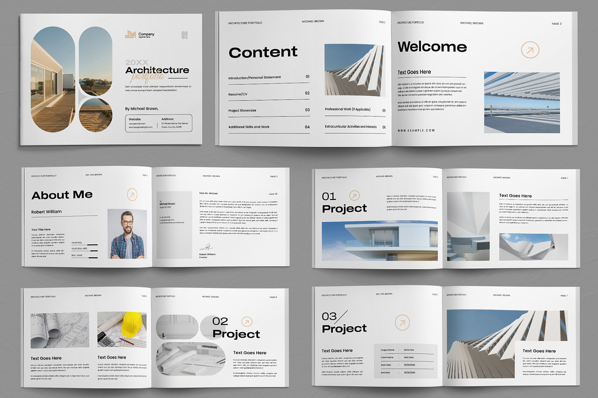 Landscape Architecture Portfolio, a Brochure Template by ContestDesign (Photo 1 of 5)