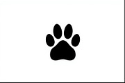 Paw Cutout Cat Clipart Bundle, an Illustration by jahid234 (Thumbnail 4 of 9)