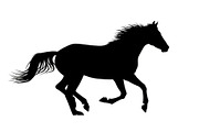 Black Horse Silhouette Bundle, an Illustration by jahid234 (Thumbnail 10 of 31)