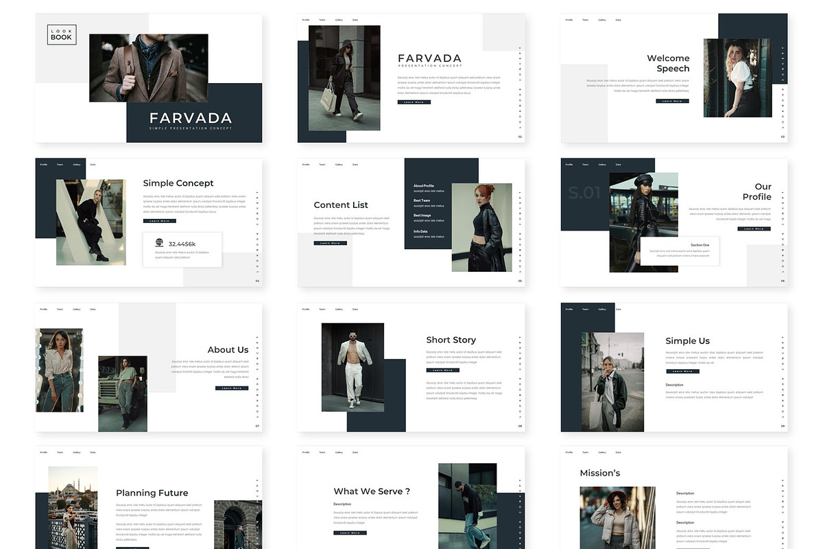 Farvada - Google Slides Template, a Presentation Template by inspirasign (Photo 2 of 4)
