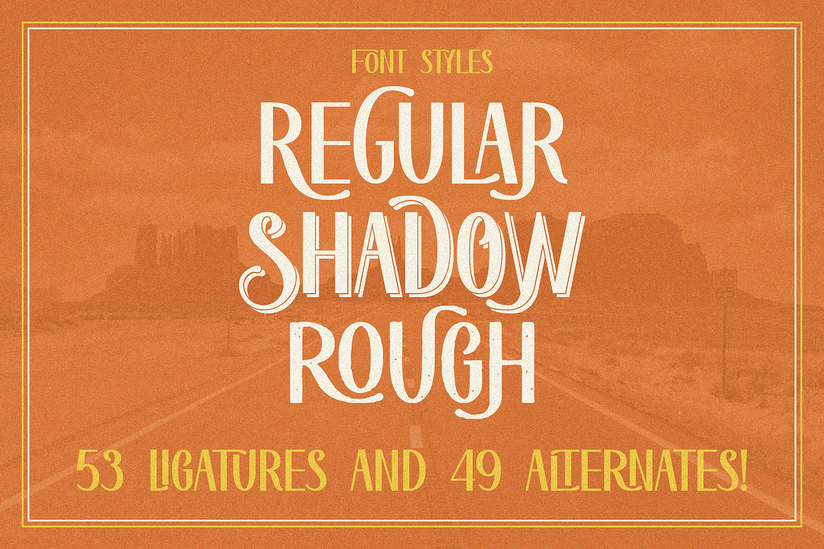 Road Trip - Retro Label Font, a Sans Serif Font by JumboDesign (Photo 5 of 5)