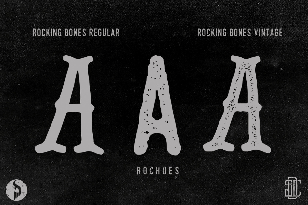 Rocking Rochoes Typeface preview 2